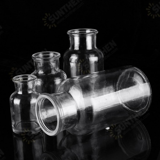 60/125/250/500ml Transparent Glass Gas Cylinder Junior High School Chemical Experiment 60/125/250/500ml Transparent Glass Gas Cylinder Junior High School Chemical Experiment