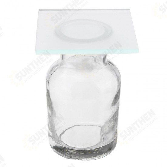 60/125/250/500ml Transparent Glass Gas Cylinder Junior High School Chemical Experiment