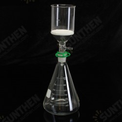 Glass Vaccum Suction Filter Filtration Kit 250ml Buchner Funnel 1000mL Conical Flask Glass Vaccum Suction Filter Filtration Kit 250ml Buchner Funnel 1000mL Conical Flask