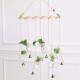 Hanging Clear Glass Flower Plant Hydroponic System Vase Terrarium Container Home Garden