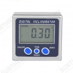 IP54 4 x 90 Electron Goniometers Electronic Protractor Digital Inclinometer Level Box Magnetic Level Measuring Tool Angle Meter Ruler IP54 4 x 90 Electron Goniometers Electronic Protractor Digital Inclinometer Level Box Magnetic Level Measuring Tool Angle Meter Ruler