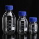 100/250/500mL Borosilicate Glass Clear Reagent Bottle Blue Screw Cap Lab Storage Bottle 100/250/500mL Borosilicate Glass Clear Reagent Bottle Blue Screw Cap Lab Storage Bottle