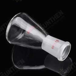 100mL 24/40 Clear Glass Erlenmeyer Flask Conical Flask Bottle Laboratory Glassware Chemistry 100mL 24/40 Clear Glass Erlenmeyer Flask Conical Flask Bottle Laboratory Glassware Chemistry