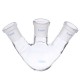 100ml 250ml 500ml Glass 24/29 Three Neck Round Bottoom Boiling Flask 3-Neck Laboratory Glassware