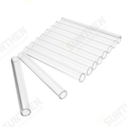 10Pcs 100mm OD 12mm 3mm Thick Wall Borosilicate Glass Blowing Tube 10Pcs 100mm OD 12mm 3mm Thick Wall Borosilicate Glass Blowing Tube