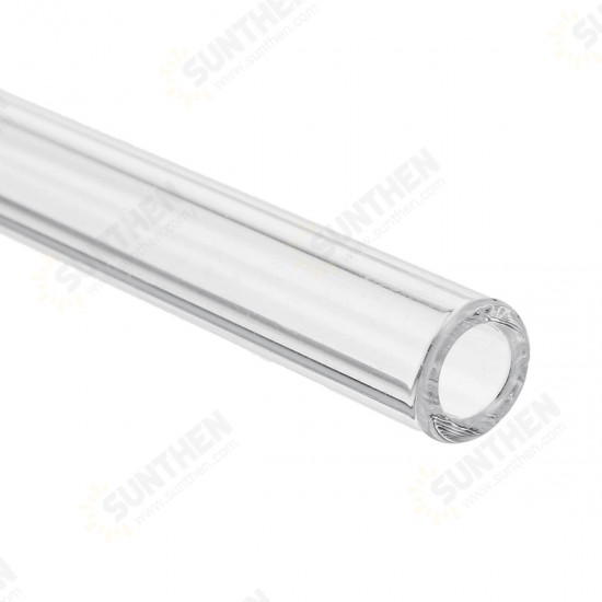 10Pcs 100mm OD 8mm 1.5mm Thick Wall Borosilicate Glass Blowing Tube