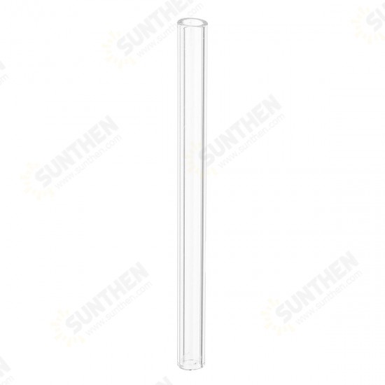 10Pcs 100mm OD 8mm 1.5mm Thick Wall Borosilicate Glass Blowing Tube