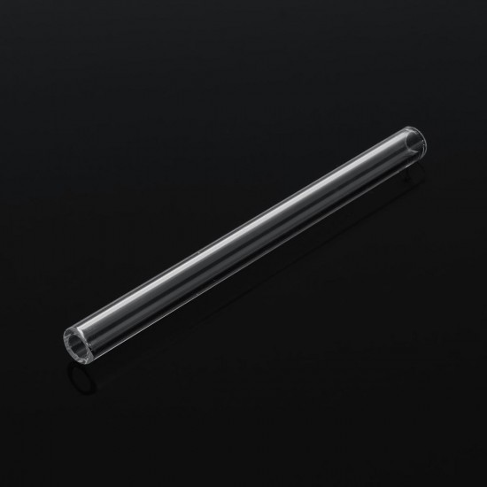 10Pcs 100mm OD 8mm 1.5mm Thick Wall Borosilicate Glass Blowing Tube