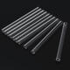 10Pcs 100mm OD 8mm 1.5mm Thick Wall Borosilicate Glass Blowing Tube