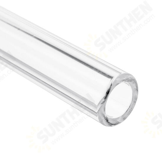 10Pcs 150x10x1.5mm Length 150mm OD 10mm 1.5mm Thick Wall Borosilicate Glass Blowing Tube Lab Factory School Home Tubes