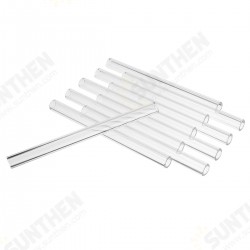 10Pcs 150x10x1.5mm Length 150mm OD 10mm 1.5mm Thick Wall Borosilicate Glass Blowing Tube Lab Factory School Home Tubes 10Pcs 150x10x1.5mm Length 150mm OD 10mm 1.5mm Thick Wall Borosilicate Glass Blowing Tube Lab Factory School Home Tubes