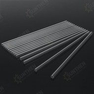 10Pcs 250mm OD 7mm 1mm Thick Wall Borosilicate Glass Blowing Lab Tube