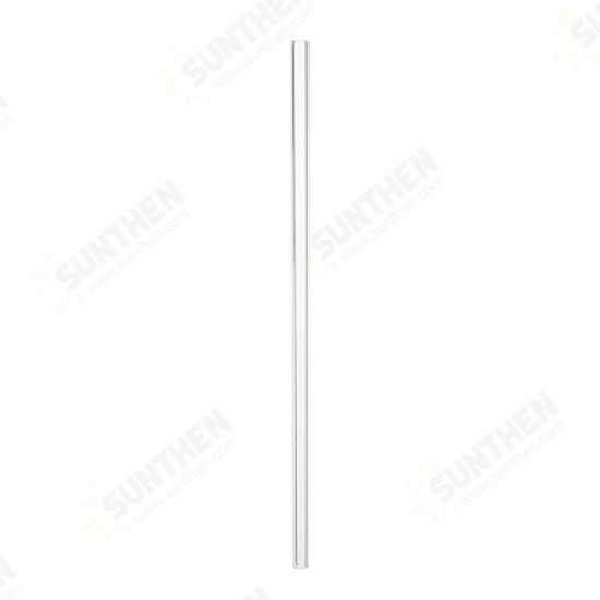 10Pcs 250mm OD 7mm 1mm Thick Wall Borosilicate Glass Blowing Lab Tube