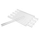 10Pcs Length 150mm OD 10mm 1mm Thick Wall Borosilicate Glass Blowing Tube Lab Tubes