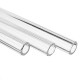 10Pcs Length 150mm OD 10mm 1mm Thick Wall Borosilicate Glass Blowing Tube Lab Tubes