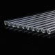 10Pcs Length 200mm OD 10mm 1.5mm Thick Wall Borosilicate Glass Blowing Tube Lab Factory School Home Tubes