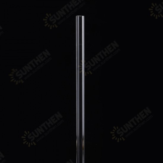 10Pcs Length 200mm OD 10mm 1.5mm Thick Wall Borosilicate Glass Blowing Tube Lab Factory School Home Tubes