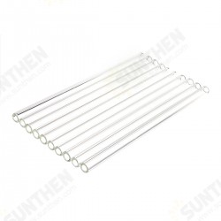 10Pcs Length 200mm OD 10mm 1.5mm Thick Wall Borosilicate Glass Blowing Tube Lab Factory School Home Tubes 10Pcs Length 200mm OD 10mm 1.5mm Thick Wall Borosilicate Glass Blowing Tube Lab Factory School Home Tubes