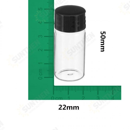 10ml Clear Glass Bottles Experimental Points Bottling 22*50mm