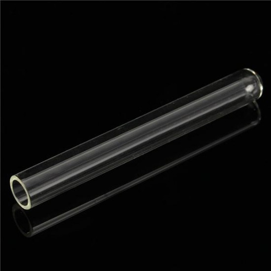 10pcs 12x100mm Lab Chemistry Glassware Borosilicate Glass Teaching Test Tubes