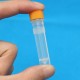 10pcs Graduated Plastic Cryovial Cryogenic Vial Test Tube Self Standing With Cap 1.5/5/10mL