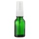 15/30/50ml Mini Green Spray Bottle Sprayer Refillable Container w/ Drop & Spray for Aromatherapy Perfume Essential Oi Travel