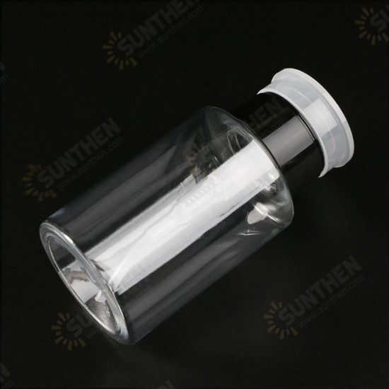 160ml Press Bottle Pump Dispenser Atomizer Spray Bottles Liquid Holder Refillable Bottles