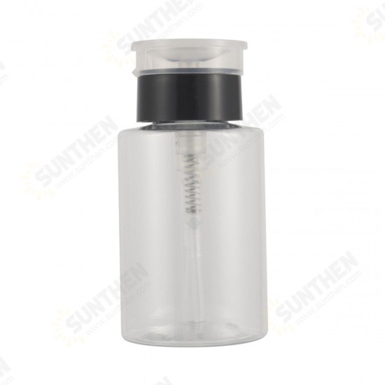 160ml Press Bottle Pump Dispenser Atomizer Spray Bottles Liquid Holder Refillable Bottles