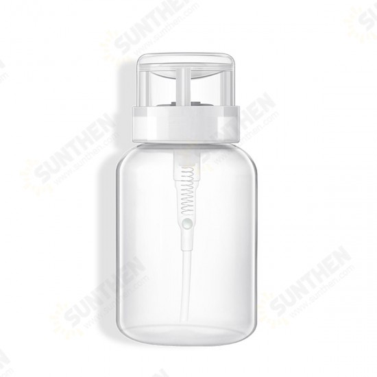 160ml Press Bottle Pump Dispenser Atomizer Spray Bottles Liquid Holder Refillable Bottles