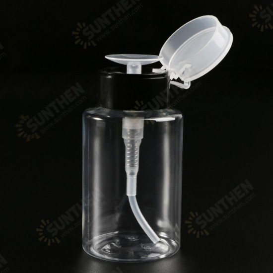 160ml Press Bottle Pump Dispenser Atomizer Spray Bottles Liquid Holder Refillable Bottles