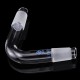 19/26 75 Degree Borosilicate Glass Distillation Adapter Connector Distilling Tube w/ Standard Ground Taper Inner Joints