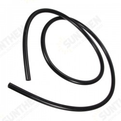 1M Silicone Vacuum Tube Pipe Hose Silicon Tubing Black 1M Silicone Vacuum Tube Pipe Hose Silicon Tubing Black