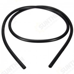 1M Silicone Vacuum Tube Pipe Hose Silicon Tubing Black 1M Silicone Vacuum Tube Pipe Hose Silicon Tubing Black