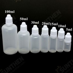 1pcs 5-100ml Empty Plastic Squeezable Eye Liquid Dropper Bottles 1pcs 5-100ml Empty Plastic Squeezable Eye Liquid Dropper Bottles