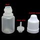 1pcs 5-100ml Empty Plastic Squeezable Eye Liquid Dropper Bottles