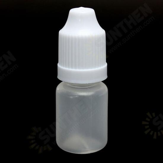 1pcs 5-100ml Empty Plastic Squeezable Eye Liquid Dropper Bottles