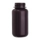 250mL PP Plastic Brown Bottle Wide Mouth Laboratory Sample Reagent Chemicals Storage Bottle