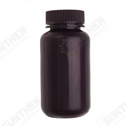 250mL PP Plastic Brown Bottle Wide Mouth Laboratory Sample Reagent Chemicals Storage Bottle 250mL PP Plastic Brown Bottle Wide Mouth Laboratory Sample Reagent Chemicals Storage Bottle