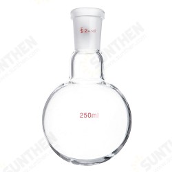 250ml 24/40 Glass Single Neck Round Bottom Flask Boiling Bottle Laboratory Glassware 250ml 24/40 Glass Single Neck Round Bottom Flask Boiling Bottle Laboratory Glassware