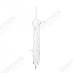 250ml Borosilicate Glass Soxhlet Extractor Condenser With Flat Bottom Flask Lab Glassware 250ml Borosilicate Glass Soxhlet Extractor Condenser With Flat Bottom Flask Lab Glassware