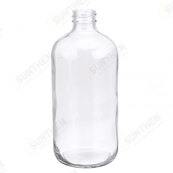 250ml/500ml Clear Glass Bottle With Trigger Sprayer Cap Essential Oil Water Spraying Bottle