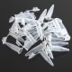 25pcs 1.5mL Disposable Graduated Clear Plastic Eppendorf Centrifuge Tube Vial