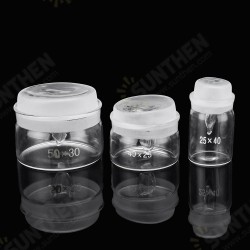 3 Sizes Weighing Bottle Weighing Ground Glass Low Form Volumetric Flask Closed Bottom 3 Sizes Weighing Bottle Weighing Ground Glass Low Form Volumetric Flask Closed Bottom