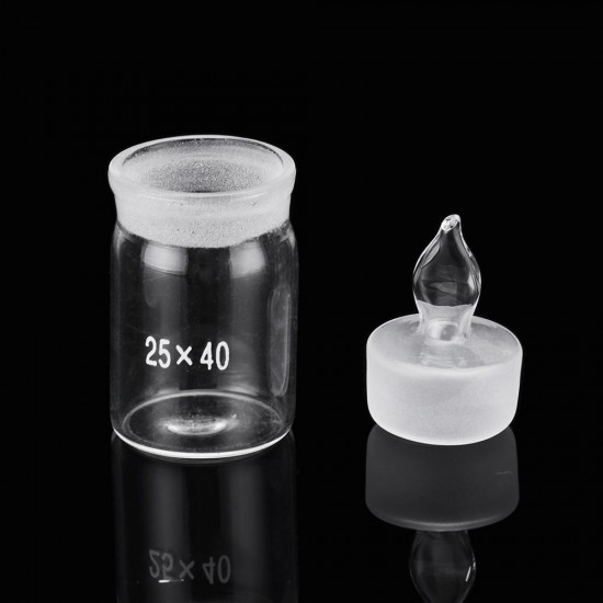 3 Sizes Weighing Bottle Weighing Ground Glass Low Form Volumetric Flask Closed Bottom