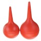 30mL 60mL Red Rubber Suction Bulb Ear Washing Syringe Squeeze Bulb Laboratory Tool