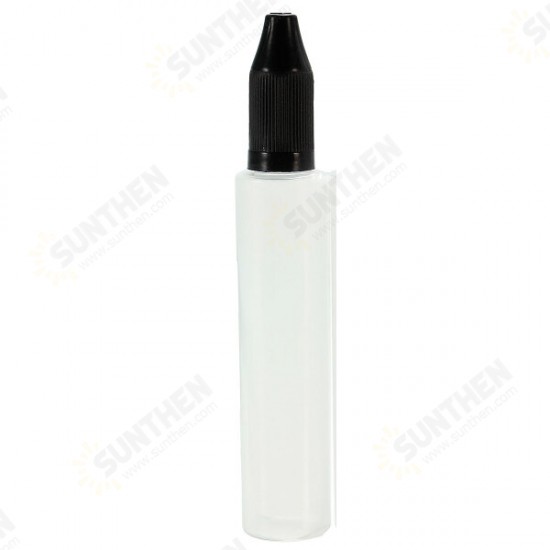 30ml Empty Plastic Squeezable Liquid Dropper Childproof Cap Bottles 30ml Empty Plastic Squeezable Liquid Dropper Childproof Cap Bottles