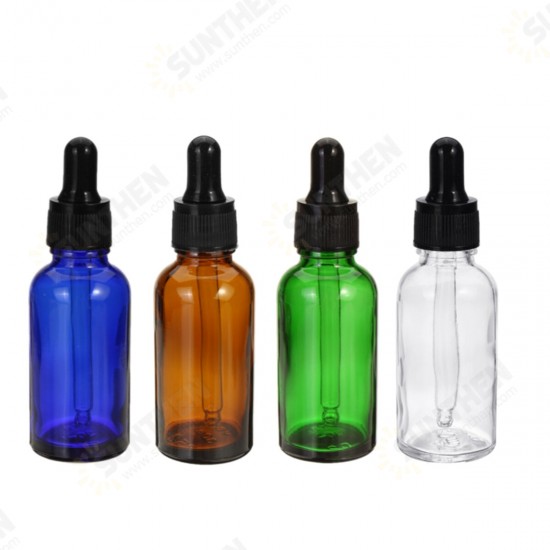 30ml Glass Bottle Eye Dropper Essential Oils Container Sprayer Essential Oil Spraying Bottle