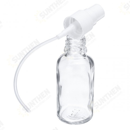 30ml/50ml/100ml Clear Glass Bottle Sprayer Essential Oils Container Spraying Bottle