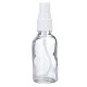 30ml/50ml/100ml Clear Glass Bottle Sprayer Essential Oils Container Spraying Bottle