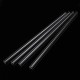 4Pcs 250mm OD 7mm 1.5mm Thick Wall Borosilicate Glass Blowing Tubes